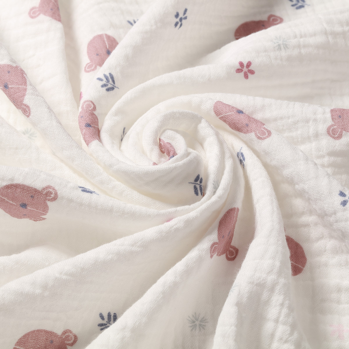 Scutece din muselina super soft multicolor, Babyono 3BUC/SET [4]