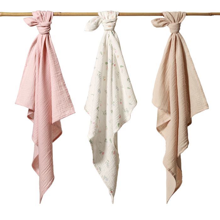 Scutece din muselina super soft multicolor, Babyono 3BUC/SET [6]