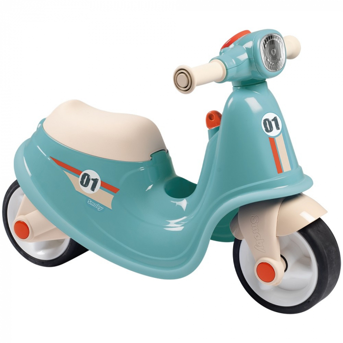 Scuter Smoby Scooter Ride-On albastru [1]