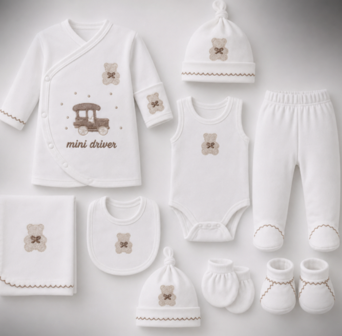Set 10 piese, pentru baieti, Masinuta de epoca [2]