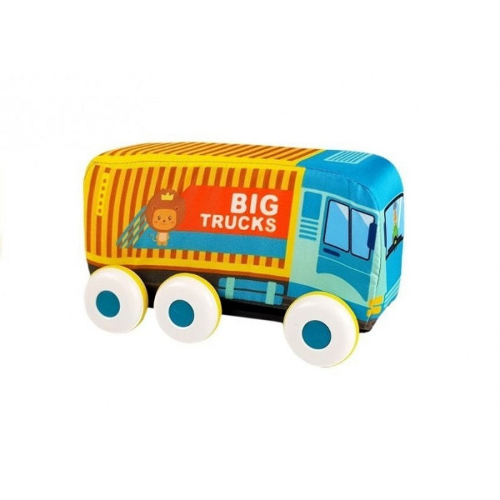 Set 2 masinute, material textil, cu sunatori interioare [3]