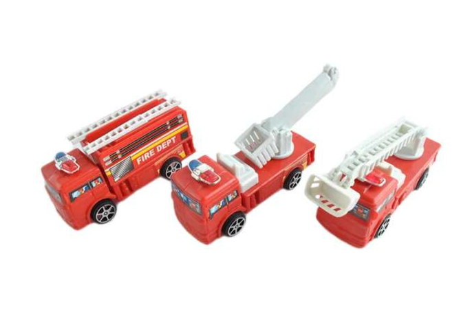 Set 3 masinute si mocheta tip covor de joaca pentru copii, model cu stingere incendiu in oras [2]