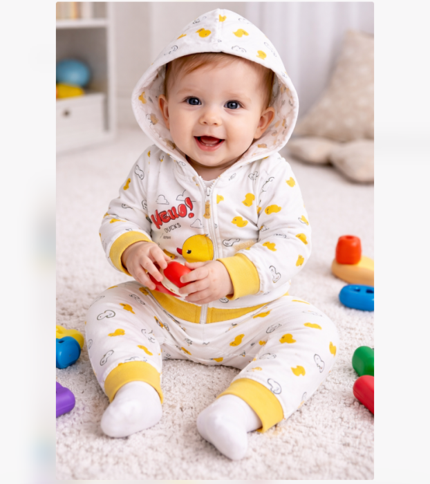 Set 3 piese, cu hanorac, model Ratuste [2]