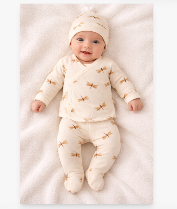 Set 3 piese, Micile libelule, 0-3 luni [2]