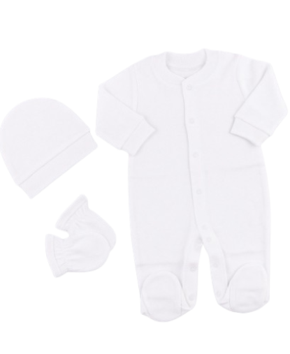 Set 3 piese, Pentru bebelusi, Cu salopeta [1]