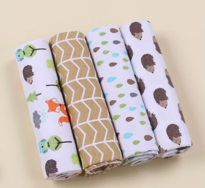 Set 4 scutece, Bumbac, Aricel [2]