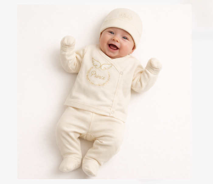 Set 5 piese, Bumbac organic 100%, Print [2]