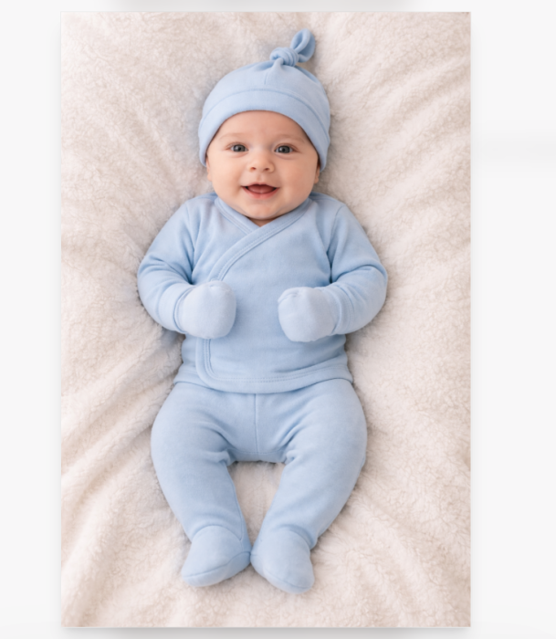 Set 5 piese, maternitate, albastru [3]