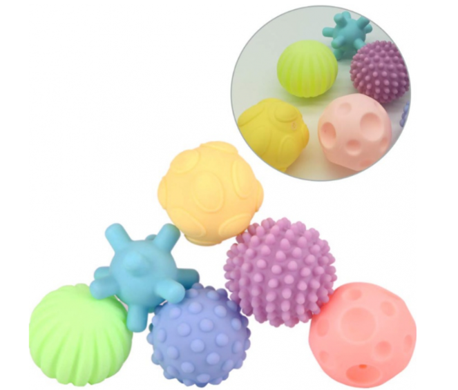 Set 6 mingi moi senzoriale, pentru bebelusi [3]