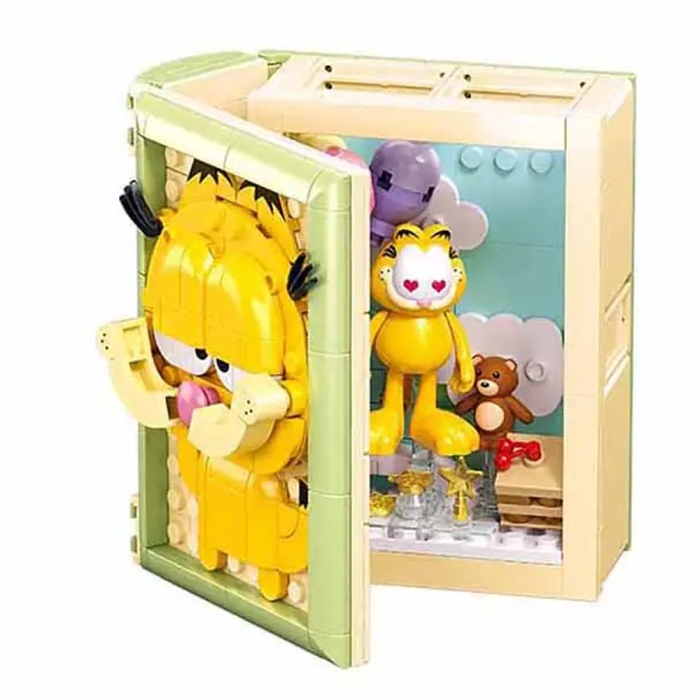 Set de constructie, 230 piese, Garfield si cartea - Sluban [2]