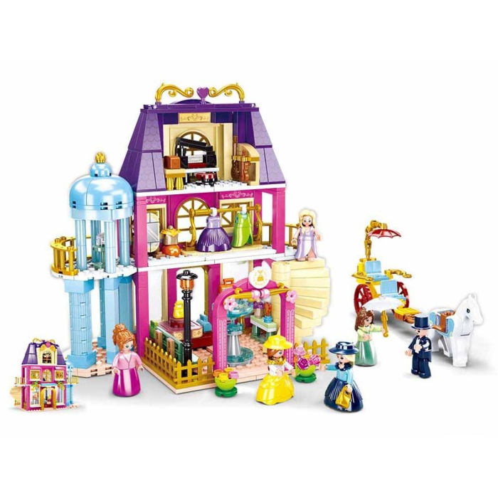 Set de constructie Girl's Dream, 526 piese, Centrul Comercial - Sluban [2]