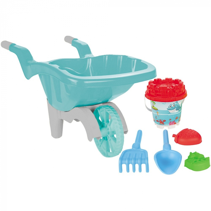 Set jucarii nisip Pilsan Roaba Jumbo cu accesorii albastru [1]