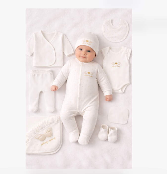 Set maternitate, 10 piese, Model Angel 3D [2]