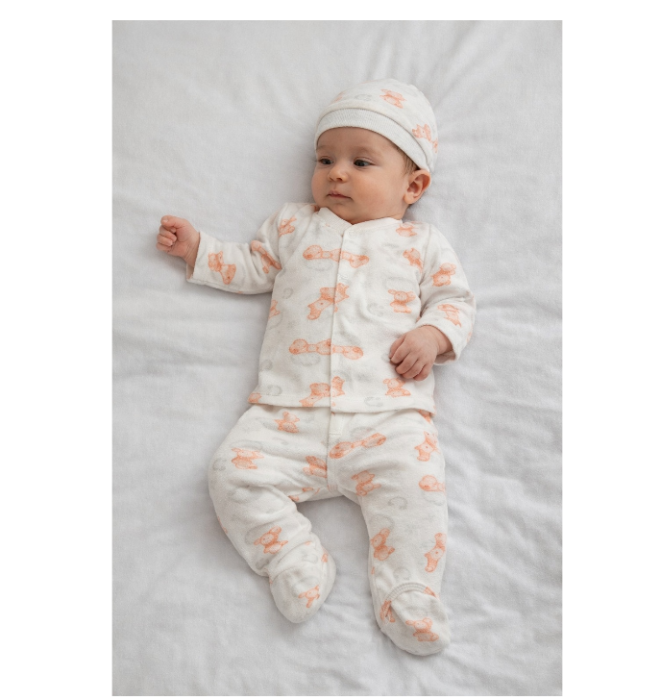 Set nou nascut, 3 piese, ursuleti [2]