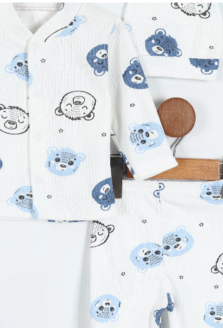 Set nou nascut, 3 piese, ursuleti [3]