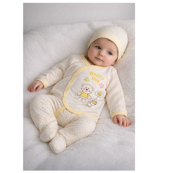 Set nou nascut, 3 piese, ursuleti [2]