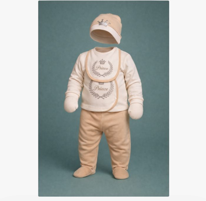 Set Nou născut 5 Piese, Bumbac organic [2]