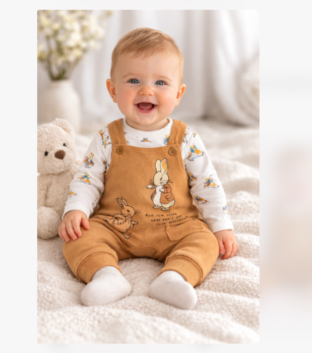 Set salopeta cu bluzita, Iepuras [3]