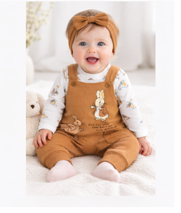 Set salopeta cu bluzita, Iepuras [2]