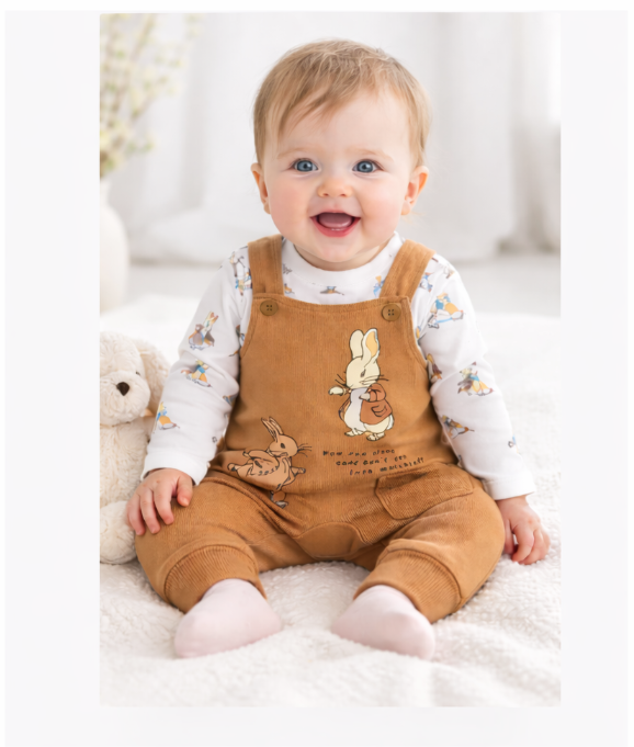 Set salopeta cu bluzita, Iepuras [4]