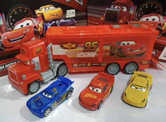 Set tir Cars si 3 masinute [2]