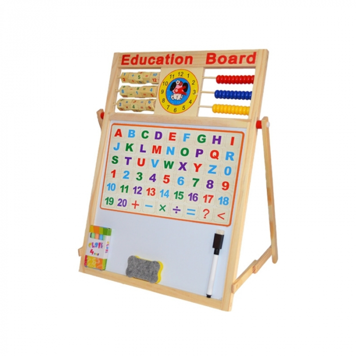 Tablita Magnetica, 46,5cm, Alb-Negru + Accesorii [2]