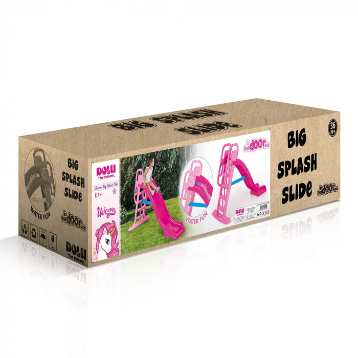 Tobogan, pentru copii, Dolu, Dimensiune 114x189x85cm, pretabil la apa [4]