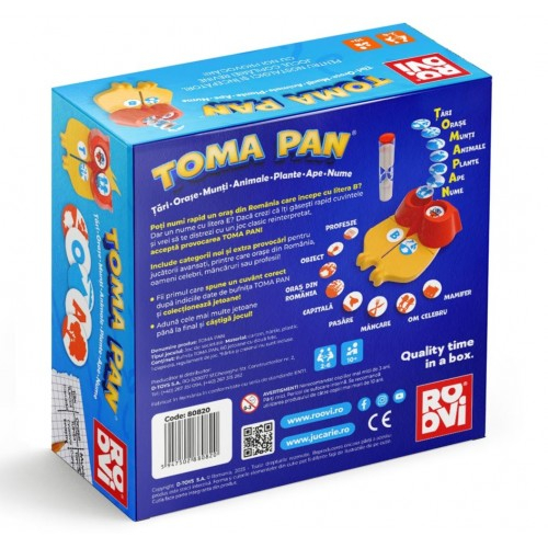 TOMA PAN - EDITIA II - TARI, ORASE, MUNTI, APE - 2 VARIANTE DE JOC [2]