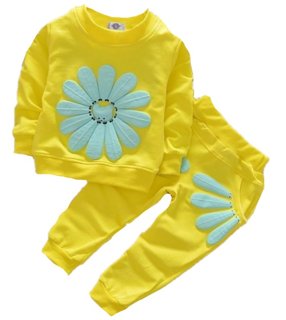 Trening copii,Galben cu margareta [2]