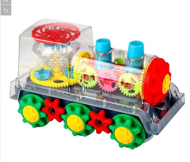 Trenulet muzical si cu lumini stroboscopice [2]