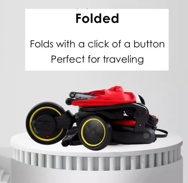 Tricicleta 4 in 1, Transformabila si pliabila, Varsta peste 10 luni, Posibilitate transport cu avionul [3]