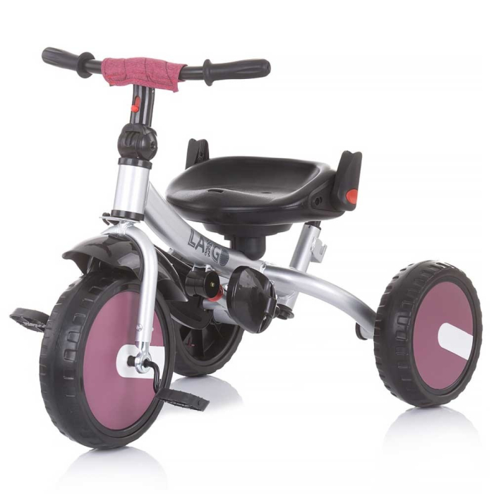 Tricicleta Chipolino Largo orchid,cu scaun reversibil si pozitie de somn [2]