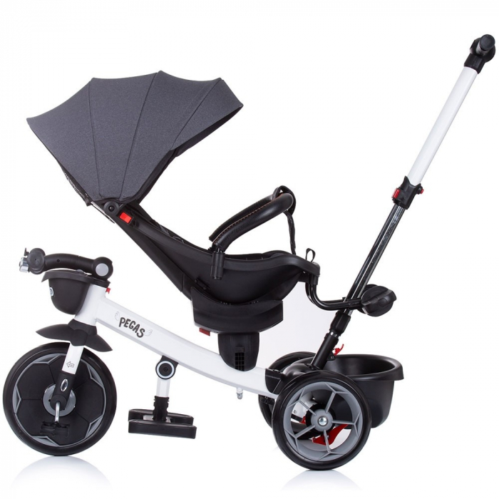 Tricicleta Chipolino Pegas cu sezut reversibil si pozitie de somn, multifunctionala, scaun ergonomic [7]
