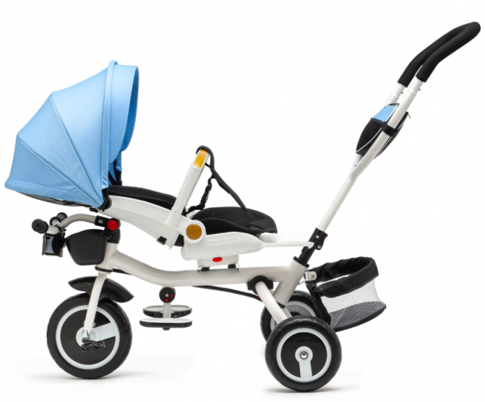 Tricicleta copii Juju Bliss Ride, Albastra [7]