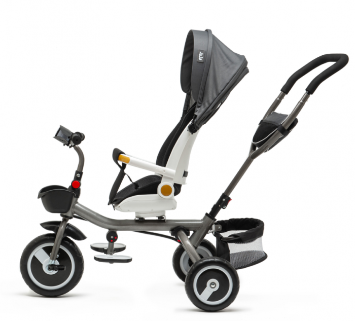 Tricicleta copii Juju Bliss Ride, Gri [5]