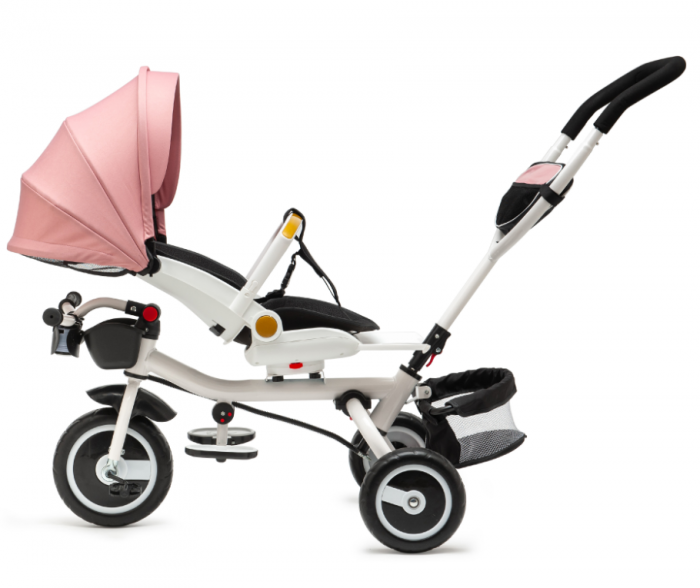 Tricicleta copii Juju Bliss Ride, Roz [7]