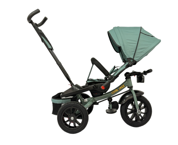 Tricicleta cu scaun reversibil , 6luni-5 ani, cu pozitie de somn, roata cauciuc, cu lumini si muzica, Jazz [2]