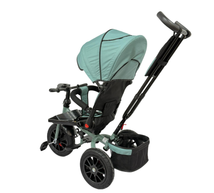 Tricicleta cu scaun reversibil , 6luni-5 ani, cu pozitie de somn, roata cauciuc, cu lumini si muzica, Jazz [3]