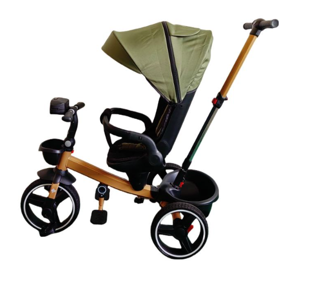 Tricicleta cu scaun reversibil Still, 6-36 luni, cu pozitie de somn, roata cauciuc, cu lumini si muzica, SL06 [5]