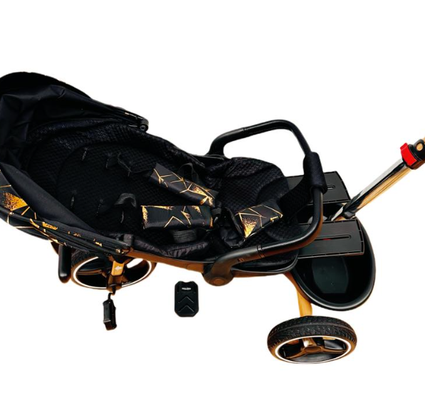 Tricicleta cu scaun reversibil Still, 6-36 luni, cu pozitie de somn, roata cauciuc, lumini si muzica, 8 luni-5 ani, Pliabila [6]