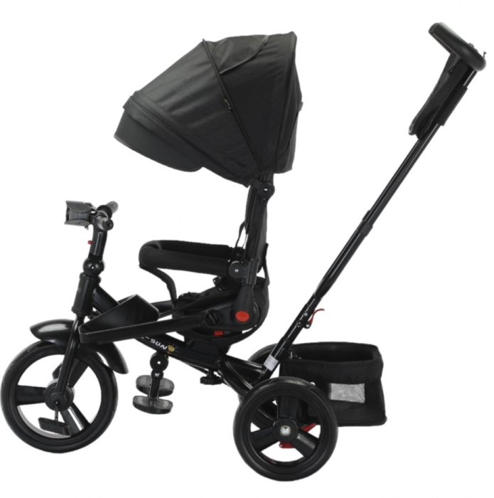 Tricicleta cu scaun reversibil Still, de la 6 luni la 5 ani, cu pozitie de somn, roata Eva plina, siliconata [2]