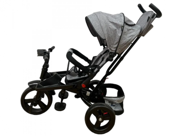 Tricicleta cu scaun reversibil Still, 6-36 luni, cu pozitie de somn, roata plina [2]