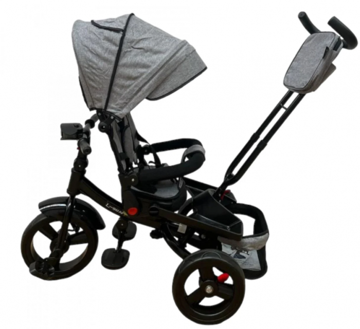 Tricicleta cu scaun reversibil Still, 6-36 luni, cu pozitie de somn, roata plina - Copie [3]