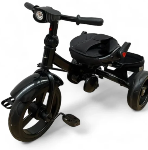 Tricicleta cu scaun reversibil Still, 6-36 luni, cu pozitie de somn, roata cauciuc, Cadru auriu, Multiform [8]