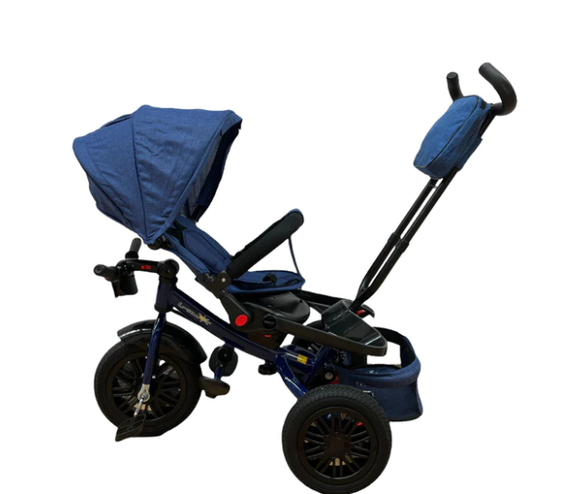 Tricicleta cu scaun reversibil Still, 6-36 luni, cu pozitie de somn, roata plina din cauciuc [7]