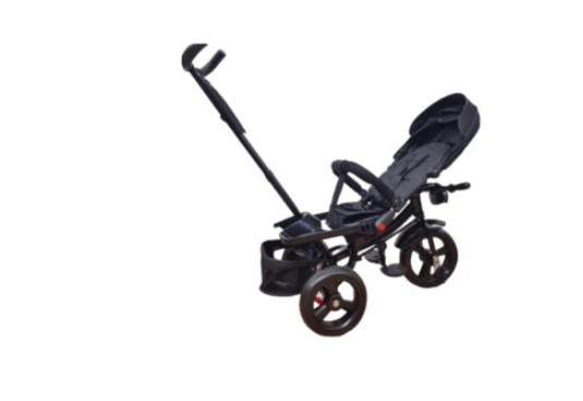 Tricicleta cu scaun reversibil Still, 6-36 luni, cu pozitie de somn, roata plina din cauciuc [4]