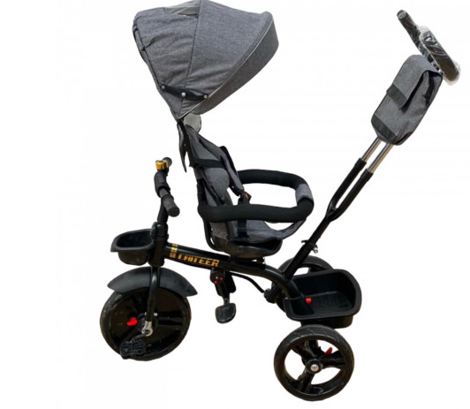 Tricicleta cu scaun reversibil Still, 8-48 luni, roata plina tip Eva, cu ghiozdanel [2]