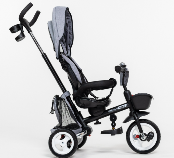 TRICICLETA PLIABILA PENTRU COPII MILANO GRI [5]