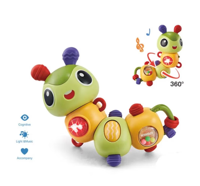 Jucarie interactiva, Omida, rotativa, parti moi dentitie, muzica si lumini, multiarticulata [7]