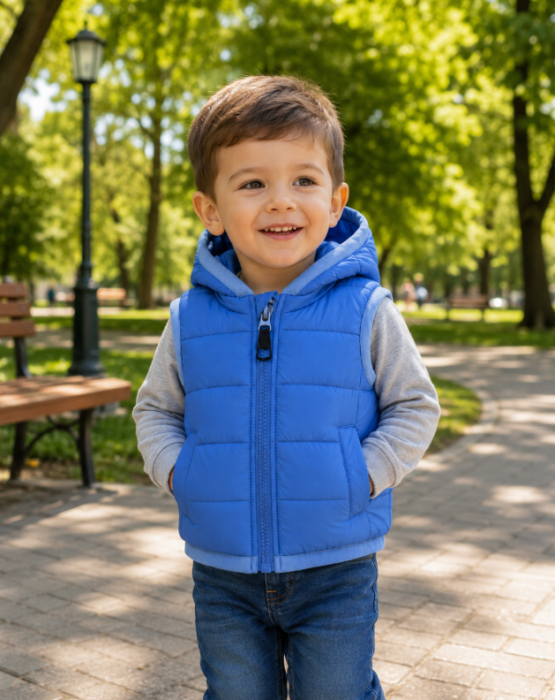 Vesta de fas pentru copii, Vitamins Baby, Bleu [3]